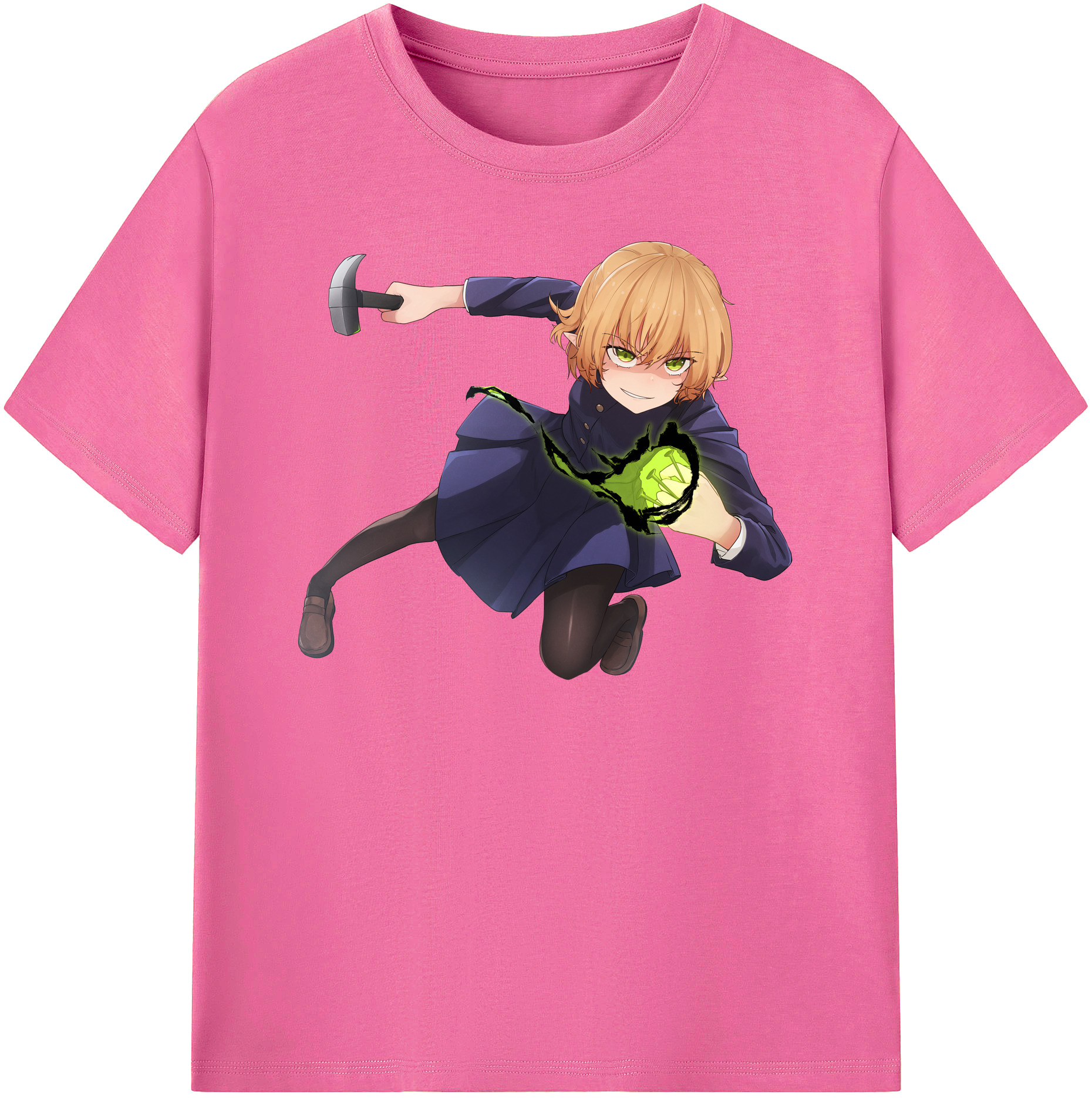 （画像用） 呪術廻戦 Jujutsu Kaisen レディースカジュアルプリントTシャツ（綿100％）
